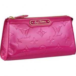 Cheap Replica Louis Vuitton Monogram Vernis Cosmetic Pouch M93647